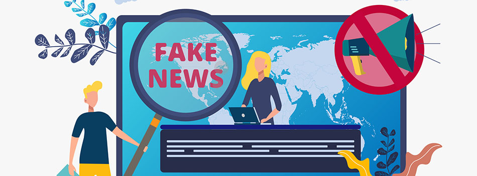 Fake news. The Yellow Press, newspaper journalists, editors. Fake news, junk news, misinformation in media concept