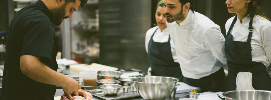 chef e aluno